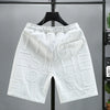 New Fashion knitted Shorts Men Comfortable Elastic Waist Clothing Male Breathable Short Trousers plus size