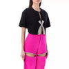 WHITNEY WANG Designer Style 2025 Autumn Fashion Streetwear Hollow Out Diamonds  Trousers Women StylishPants