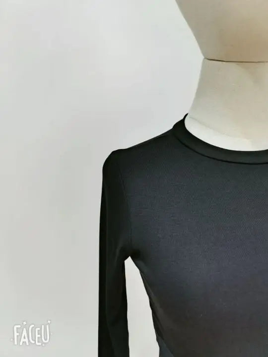 Summer Women T Shirt Girls T-Shirt Woman Clothes Long Sleeve Tops Spring Black Slim Tshirt Female Crop Top Tee Sexy Skinny Y2k