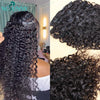 Seamless PU Clip In Hair Extensions Human Hair Water Wave Burmese Weft Clip Ins Extensions Curly 100g/120g/200g/240g