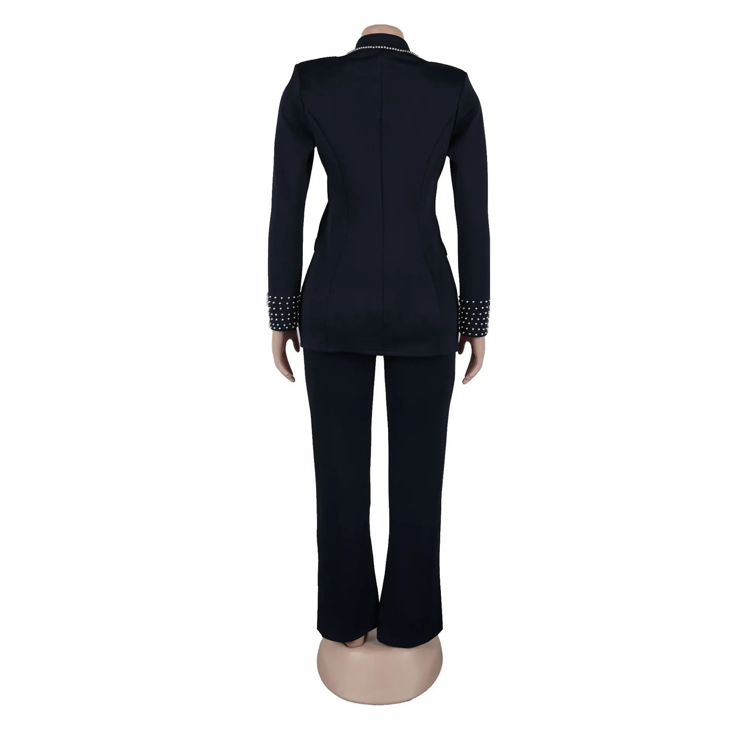 Customized 2 Piece Women Sets Plus Size Dashiki African New Arrival Matching Two Pieces Sets Blazer Coat Top Pants Suits Outfits
