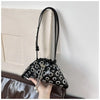 Portable Metal Stud Rivet Shoulder Bag Spicy Girl Chain Y2k Underarm Bag Punk Style Handbag Drawstring Crossbody Bag Daily