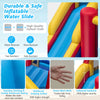 Inflatable Water Slide Giant Kids Water Park w/ Double Slides without Blower