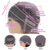 250 Density 360 Full Lace Wigs 100% Human Hair Glueless PrePluck Brazilian Straight 13x4 Transparent Lace Frontal Wig For Women