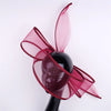 New Black Fascinator Wedding Pillbox Hat Women Elegant Fascinator Hats Hair Clip Church Ladies Party Headpiece Fashion Headwear