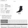 BIGTREE Shoes Cross Straps Sexy Women Boots Pointed Toe Stiletto High-heel Boots 2025 New Women's Ankle Boots Plus Size 42 43