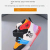 Disney Children's Sneakers Boys Girls Mickey Led Light Sport Shoes Student Shoes Hook Anti-slip Kids Outdoor Shoes Basket Shoes