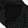 Tossy Glitter Hollow Out See-Through Maxi Dress Female Sexy Lace-Up Club High Waist Patchwork Sparkle Bandage Women Long Dress