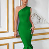 Elegant Bandage Dress Luxury Party Evening Club Night Cocktail Modest Holiday Bodcyon Celebrity Woman Clothes High Quality
