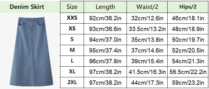 AS 2025 pinstripe denim skirt fashion woman clothes lady wear