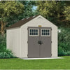 8' x 10' Heavy-Duty Resin Tremont Storage Shed, Sand
