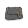 Mobile Phone Shoulder Bag Women's Quilted Handbag Crossbody Bags Vegan Leather Shoulder Bag with Card Slot Adjustable Removable