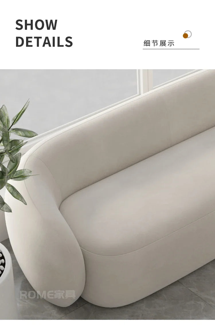 Nordic Luxury Living Room Sofas Minimalist Couch Lazy Designer Decor Sofas Garden Relaxing Sillon Cama Lounge Suite Furniture