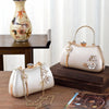 2025 New Women Handmade Flowers Clutch Handbags Wedding Evening Wallets Party Dinner Purse For Ladies 4 Colors