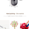 1Pc Double Hole Pencil Sharpener Transparent Pen Knife Kid Student Cutting Manual Pencil Sharpener Stationery School Supplies