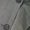 TWOTWINSTYLE Solid Spliced Ruffles Blazers For Women Notched Collar Long Sleeve Patchwork Button Casual Blazer Female Clothing