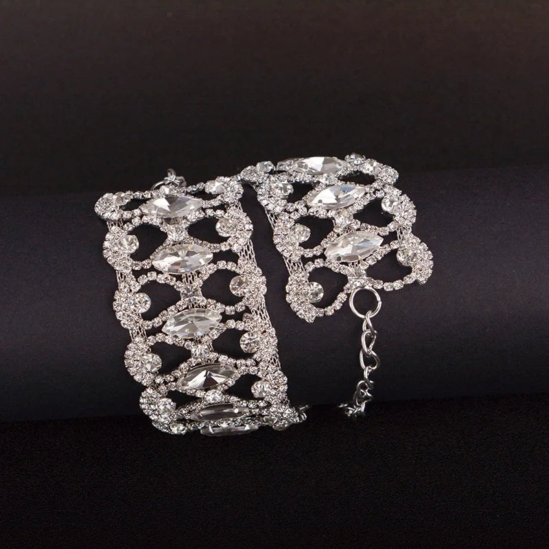 Rhinestone Choker Necklace 2023 Statement Necklaces For Women Big Fashion Necklace Collar Party Chunky Necklace Collier Bijoux