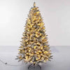 Artificial PVC Christmas Tree with Snow Pine Cones and LED Lights for  Christmas Home Decoration Christmas Tree
