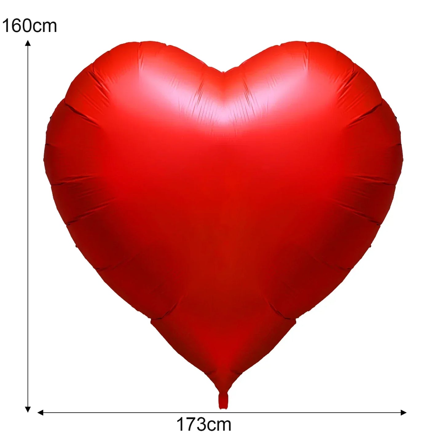 3/1PC 63Inch Extra Large Love Balloons Aluminum Film Red Heart Shaped Balloons Birthday Valentine's Day Wedding Party Decoration