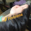 Annione 13x4 Straight Frontal Lace Only Real HD Transparent Lace 4x4 5x5 Closure 100% Brazilian Human Hair HD Pre plucked Lace