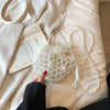 Mini Pearl Bag Luxury Women’s Handheld Bead Bag Purses Fashion Banquet Party Shoulder Bag Pearl Beaded Clutch Purse Mini Bags