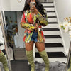 Women's Casual Blazer Printed Top Jacket European And American Hot-Selling Street Trend Blazers Fashionable Women's Jacket
