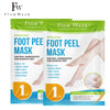 Foot Peel Mask, Exfoliating Peel Off Calluses Dead Skin Callus Remover Dry Cracked Feet, Baby Soft Smooth Touch Feet Skin