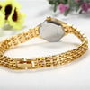 Golden Bracelet Watch For Women Small Dial Luxury Ladies Wristwatch Steel Elegant Quartz Female Clock Fashion Gift reloj mujer