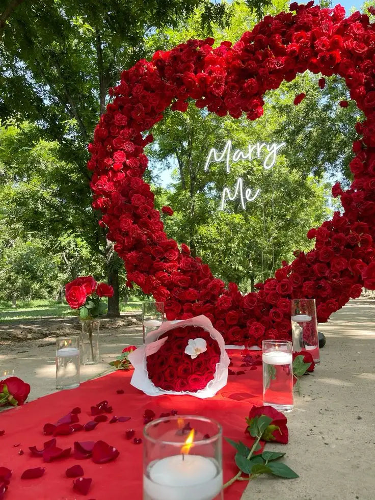 50-200PCS Artificial Roses Flowers Foam Flowers with Stems Fake Roses for DIY Wedding Bouquets Centerpieces Valentine's Day