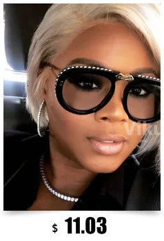 Fashion Model Ocean Yellow Square Sunglasses Women Luxury Brand Oversized Shades Pearl Chic Sun Glasses For Female Men Oculos