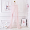 Baby Canopy Mosquito Net Bed Canopy Curtain Bedding Crib Netting Pink Girls Princess Play Tent for Kids Children Room Decoration
