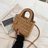 Red Love Patent Leather Bright Surface Handbag High-end Design Sense Wedding Bag Women's New Fashion All-matching Crossbody Bag
