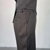 Two Piece Sets Women Pant Set Sleeveless V Neck Casual Pants Y2k Tops Wide Leg Long Pants High Waist Elegant Party Streetwear