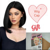 YIJIMEI 13x4 Straight Bob Wigs Human Hair Lace Frontal Wig 180% Density Natural Color Brazilian Wigs On Sale 10-14inch