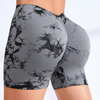 FITTOO Women V Back Shorts Cross High Waist Scrunch Butt Booty Leggings Workout Athletic Gym Cargo Bottoms Sexy Female Clothing