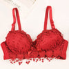 Midnite StarSolid Wireless Sexy Simple Push Up Bra Lace Floral Adjusted Bralette Lingerie Comfort Breathable Bras For Women