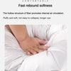 95% Goose Down Pillow White Cotton PillowCover Rectangle Bedroom Sleep 5-Star Hotel Pillow Low-Mid-high Pillows for Sleeping