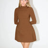 Dulzura Long Sleeves Zipper Bodycon Mini Dress With Pocket Solid Elegant Outfit Office Streetwear Women’S Autumn Winter Clothes