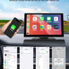 Srunbi 9 Inch Carplay MP5 Portable Smart Player Monitor Wireless Android Auto&Carplay Dual Bluetooth Music AUX USB BT 5.0 IPS