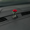 Dainty roses car center console window ornament mini cure car accessories ladies car personality beautiful interior ornaments