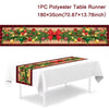 Christmas Table Runner Merry Christmas Decoration for Home Table 2024 Xmas Ornament Navidad Notal Noel Happy New Year Gifts 2025