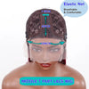 1B/99J Burgundy Short Straight Bob Human Hair Wigs Brazilian Lace Front Human Hair Wigs Pre Plucked T Part Lace Wigs Remy Hair