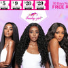 99J Burgundy Colored Wig 13x4 Transparent Lace Front Human Hair Wig Brazilian 180% Density Human Hair Highlight Wigs For Women