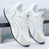 Men's PU Leather Waterproof Sneakers Casual Sports Shoes Men Lightweight Breathable Flat Non-slip Tenis Shoes Zapatillas Hombre