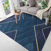 Carpet Modern Gray Minimalist Geometric Abstract Style Floor Mat Bedroom Bedside Rug Home Living Room Sofa Blanket Decoration