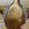 Belly Dance Necklace Customization Performance Accessories Oriental Dancing Female Senior Profession Competition Diamond Chain