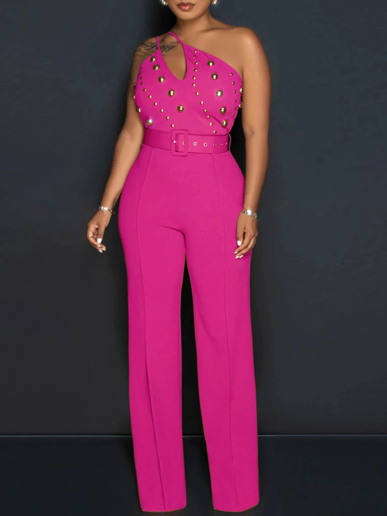 Sexy vintage rhinestone bodycon jumpsuit women 2025 summer Pants jumpsuits body birthday party club outfits bodysuit overalls HL