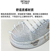 2024 Autumn New Luxury Women's Sports Shoes Cartoon Water Diamond Women's Shoes Luxury Fashion Flat Casual Shoes zapatos mujer
