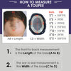 Realistic Front Hairline Thin skin Base Toupee Men Wig V Style Front Natural Human Hair Men's Forehead Hairline Male Replacement