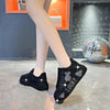 2024 Autumn New Luxury Women's Sports Shoes Cartoon Water Diamond Women's Shoes Luxury Fashion Flat Casual Shoes zapatos mujer